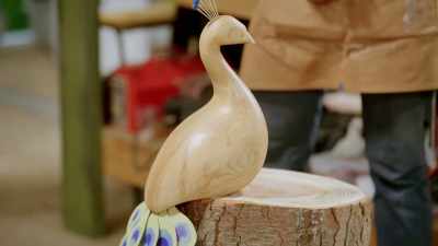 No, seriously, as a sculpture
you seem to have made three. - Handmade: Britain's Best Woodworker