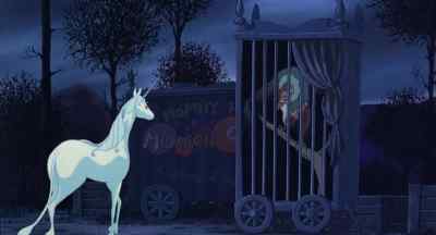 No! She'll kill you!
Run, she'll kill you if you set her free. - The Last Unicorn