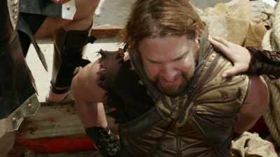 No! She's here. She is there!
She was just there! - Troy the Odyssey