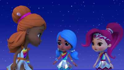 No. She's not visiting the house, we are. - Rainbow Rangers
