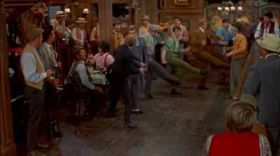 No shilly shallying
No dilly dallying - The Happiest Millionaire