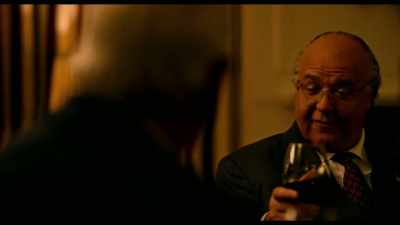 -No shit.
-[both chuckle] - The Loudest Voice