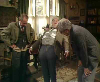 No, he shouldn't be bulging THERE. - Last of the Summer Wine