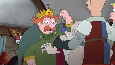 No, you sicko! Examine the vial, huh? - Disenchantment