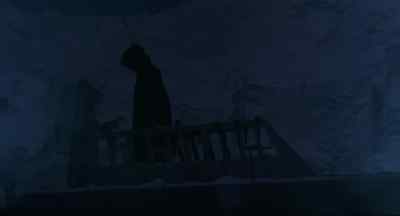 No sign of a tunnel
between the cliffs. - Sinbad and the Eye of the Tiger