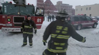 No sign of the driver. - Chicago Fire