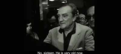 No, sixteen. He is very old now. - The Most Beautiful Boy in the World