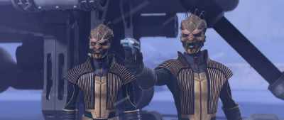 No, but smuggling - Star Trek: Prodigy