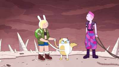 No. Something's wrong.
The sky's still cloudy. - Adventure Time: Fionna & Cake