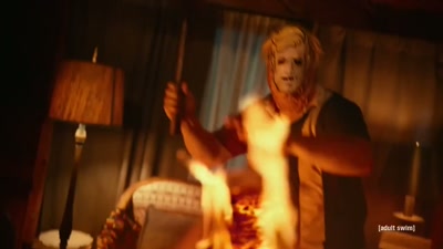 No son of mine is gonna... - Adult Swim Yule Log
