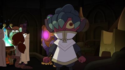 No. Stay here.
I can handle this alone. - The Owl House