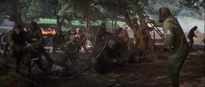 No. Stop. No killing. Take them captive. - Battle for the Planet of the Apes