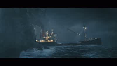 No! Stop! Turn back! Stop! We have to turn back. They've taken Ann. - King Kong