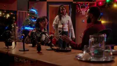 No, her story's got legs
and I don't know, - Jingle All the Way to Love