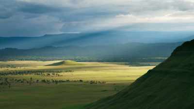 No such barriers have protected
the lowlands... - Seven Worlds, One Planet