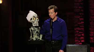 -No such thing.
-Freedom to assemble shit and blow it up. - Jeff Dunham: Relative Disaster