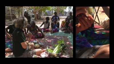 No sugar in this one, but...
[speaks Yolngu Matha] - The Magic Pill