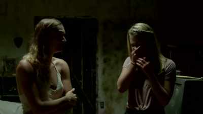 - No.
[teens crying] - Death Camp