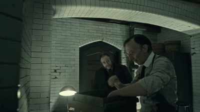 No, thank goodness,
out attending to some business, - Guillermo del Toro's Cabinet of Curiosities