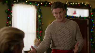 No, thanks, buddy. I just ate. - Christmas on Windmill Way