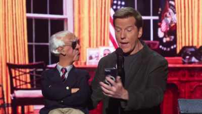 No. That's a message from... - Jeff Dunham: Me The People