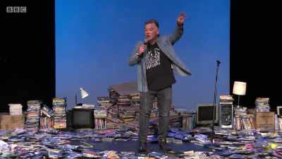 No, because then they can ask people
about them and... - Stewart Lee: Content Provider