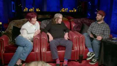 No, they're not.
[mimics retching] - The Osbournes Want to Believe