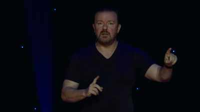 No, they're not on our side." - Ricky Gervais: Humanity
