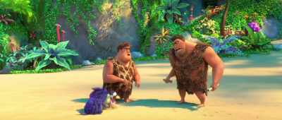 No, Thunk. Play with Douglas.
He's feeling left out. - The Croods: A New Age