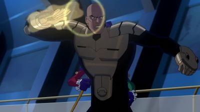 No time for niceties - Justice League: Crisis on Two Earths