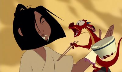Am I late No time to talkNow remember it's your first day of trainingso listen to your teacher and no fightin' play nice with the other kidsunless one of the other kids wanna fightthen you have to kick the other kid's buttBut I don't wanna kick the other - Mulan