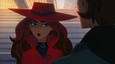 No. To the outback for some sightseeing.
Thought you could be my guide. - Carmen Sandiego