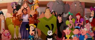 - No touchy!
- [Rafiki chuckles] - Once Upon a Studio