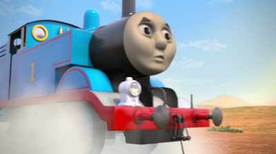 - No tracks?
But you told me-- - Thomas & Friends: Big World! Big Adventures! The Movie