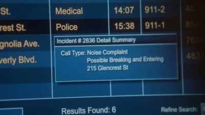 No, wait, if he hears them
coming, uh, - 9-1-1