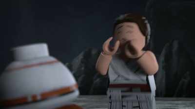No, wait, technically we helped
Luke Skywalker blow up the Death Star! - LEGO Star Wars Holiday Special