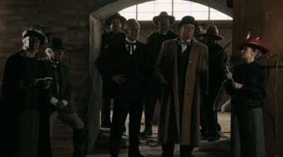 No, they want to put eight
of you fine aristocrats - Bill Tilghman and the Outlaws