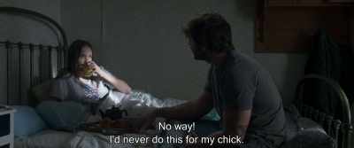 No way. I'd never do this for my chick. - Back to Burgundy