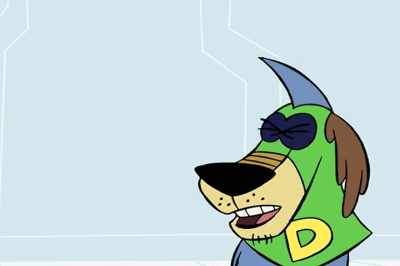 No way. I'm not going downtown
only to get shredded - Johnny Test