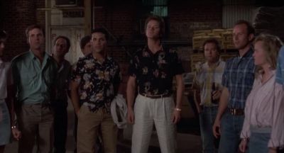 No way man I don't hit no man first - Bull Durham