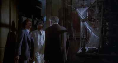 No way out.
Strange architecture. - Charlie Chan and the Curse of the Dragon Queen
