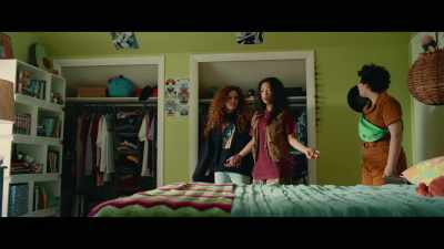No way. She said she'd rather
get her braces back on - The Slumber Party
