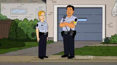 No way.
Wanda doesn't have the three things - Corner Gas Animated