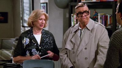 No We just came up for the funeral - Seinfeld