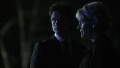 No. We just found her And then called Damon. She gonna be ok? Looks like it, yeah. Why don't you gir - The Vampire Diaries