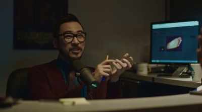No, and we'll get marketing
to do it all up - The Other Guy