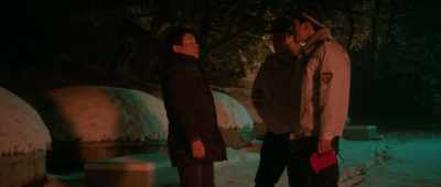 - No, well...
- Hand over the ID. - Winter's Night