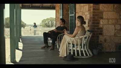 No, he went camping
out on the clay pan. - Mystery Road: Origin