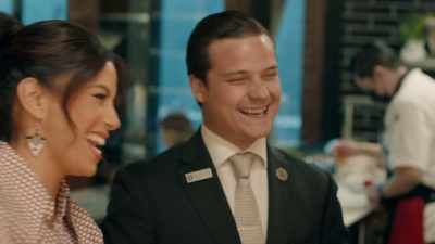 - No, we're actually brothers.
[laughter] - Eva Longoria: Searching for Mexico