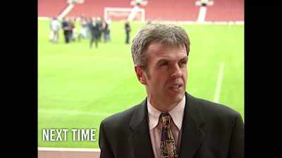 No, what has he got?
A master's degree?
A master's degree... - Fever Pitch: The Rise of the Premier League